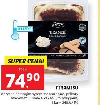 Lidl Tiramisu nabídka