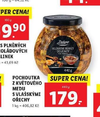 Lidl Pochoutka z květového medu s vlašskými ořechy nabídka