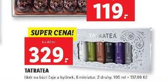Lidl Tatratea nabídka