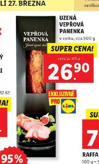 Uzená vepřová panenka