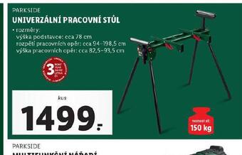 Lidl Univerzální pracovní stůl nabídka