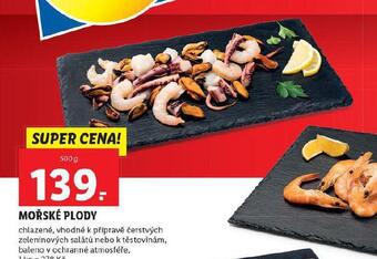 Lidl Mořské plody nabídka