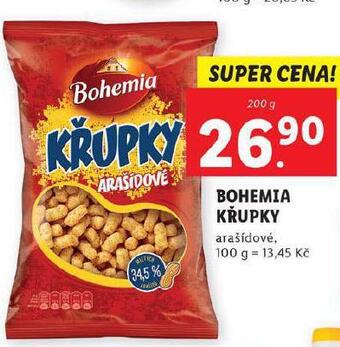 Lidl Bohemia křupky nabídka