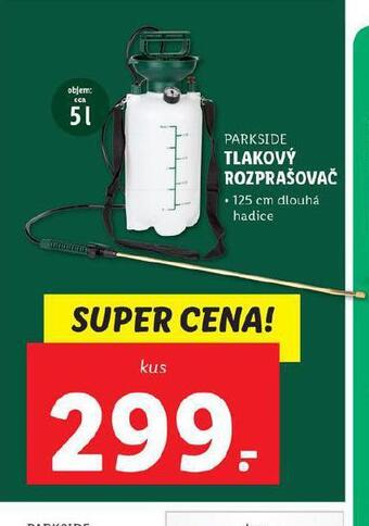 Lidl Tlakový rozprašovač nabídka