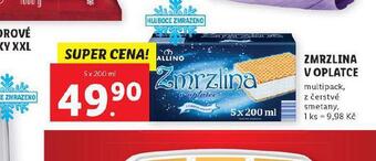 Lidl Zmrzlina v oplatce nabídka