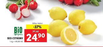 Lidl Bio citrony nabídka
