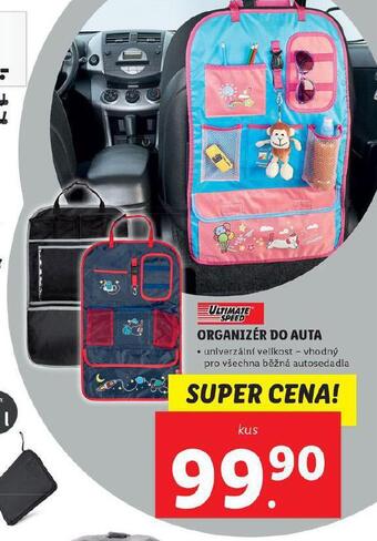 Lidl Organizér do auta nabídka
