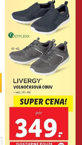 Lidl Volnočasová obuv nabídka