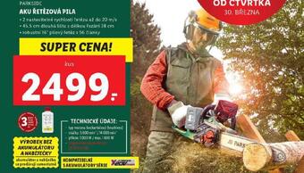 Lidl Aku řetězová pila nabídka