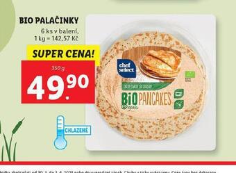 Lidl Bio palačinky nabídka