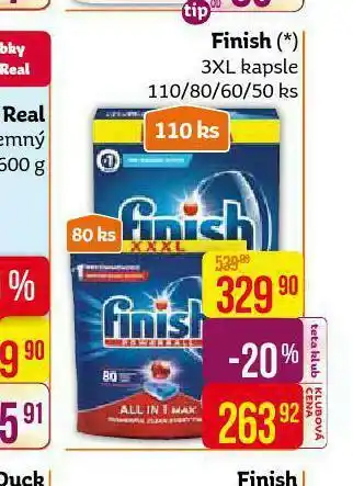 Teta Finish 3xl kapsle nabídka