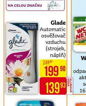 Teta Glade automatický osvěžovač vzduchu nabídka