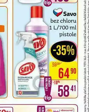 Teta Savo bez chloru nabídka