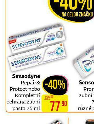 Teta Sensodyne zubní pasta nabídka