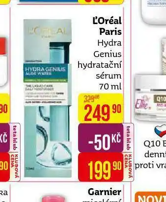 Teta Loreal paris hydratační sérum nabídka