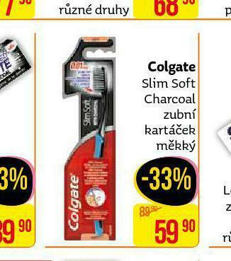 Teta Colgate slim soft zubní kartáček nabídka