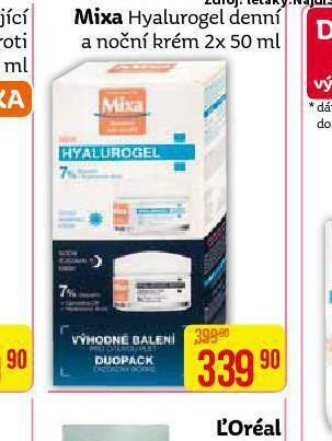 Teta Mixa hyalurogel krém nabídka