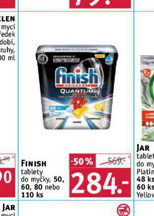 Rossmann Finish tablety do myčky nabídka