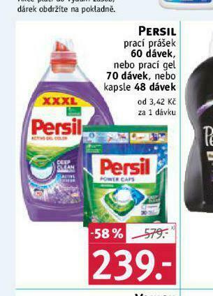 Rossmann Persil prací prostředek nabídka