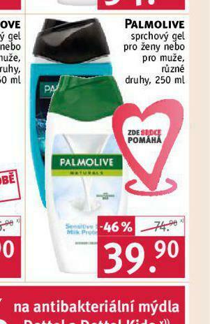 Rossmann Palmolive sprchový gel nabídka