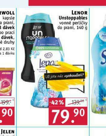 Rossmann Lenor vonné perličky nabídka