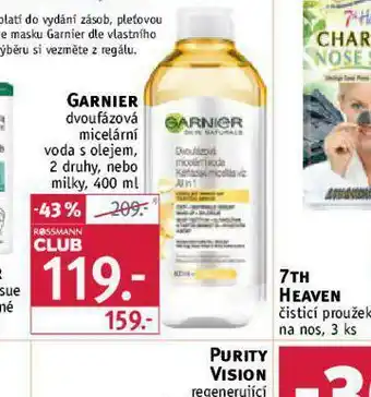 Rossmann Garnier dvoufázová micelární voda s olejem nabídka
