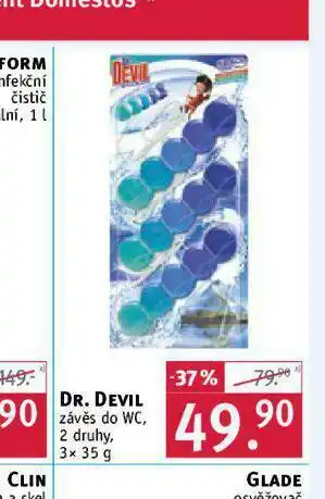 Dr. devil wc závěs