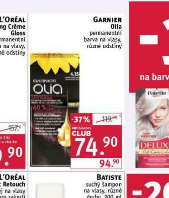 Rossmann Garnier olia permanentní barva na vlasy nabídka