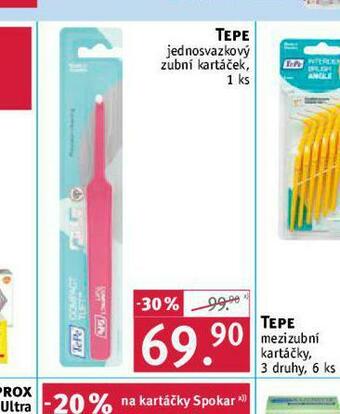 Rossmann Tepe jednorázový zubní kartáček nabídka