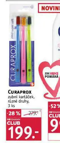 Rossmann Cupraprox zubní kartáček nabídka