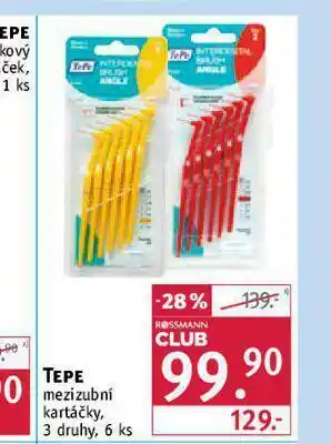 Rossmann Tepe mezizunbí kartáčky nabídka