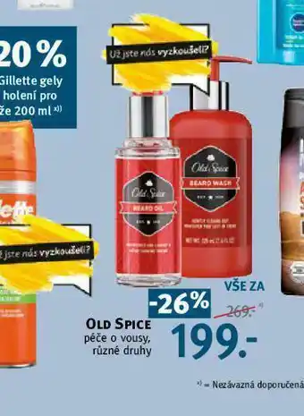 Old spice péče o vousy