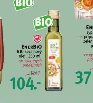 Rossmann Enerbio bio sezamový olej nabídka