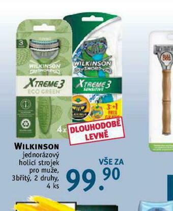 Rossmann Wilkinson jednorázový holicí strojek nabídka