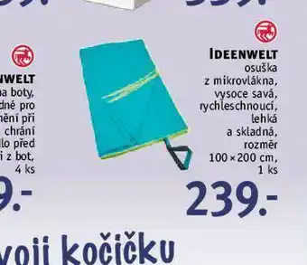Osuška z mikrovlákna