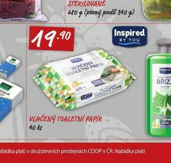 Terno Vlhčený toaletní papír nabídka