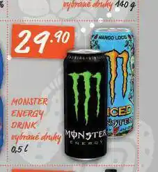 Terno Monster enery drink nabídka