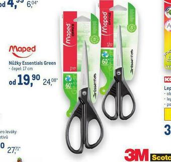 Makro Nůžky essentials green nabídka