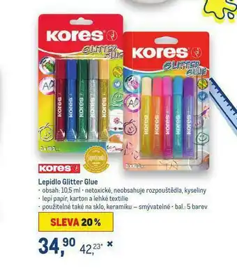 Lepidlo glitter glue