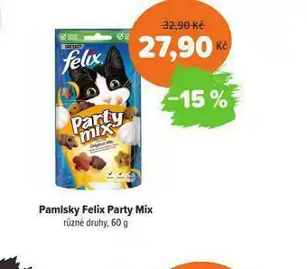 Pet Center Pamlsky felix party mix nabídka