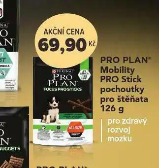 Pro plan mobility pro stick pochoutky pro štěňata