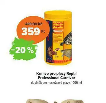 Krmivo pro plazy reptil professional carnivor