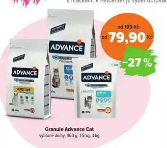 Pet Center Granule advance cat nabídka