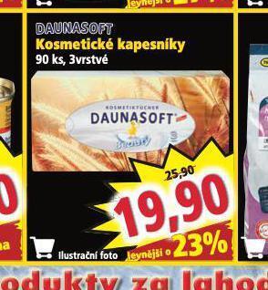 Norma Daunasoft kosmetické kapesníky nabídka