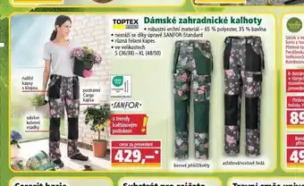 Norma Dámské zahradnické kalhoty nabídka