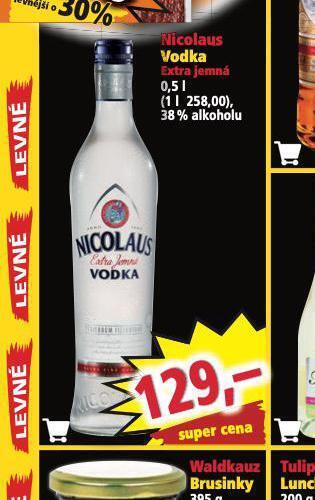 Norma Nicolaus vodka extra jemná nabídka