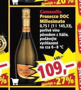 Norma Camasella prosecco doc millesimato nabídka