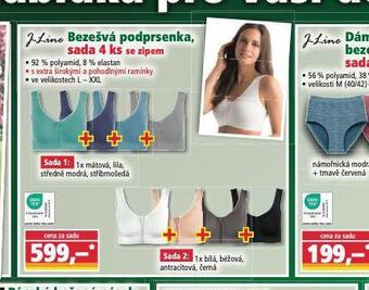 Norma Bezešvá podprsenka nabídka