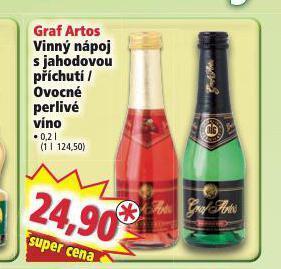 Norma Graf artos ovocné perlivé víno nabídka