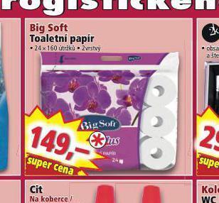 Norma Big soft toaletní papír nabídka